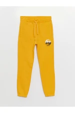 LC Waikiki Boy's Jogger Sweatpants with Printed Elastic Waist