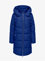 Women's Quilted Coat Navy Blue JDY Turbo - Women