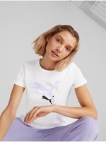 White Women's T-Shirt Puma - Women