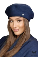 Kamea Woman's Beret K.22.036.12 Navy Blue