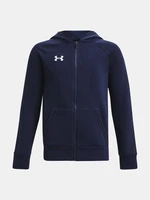 Under Armour Sweatshirt UA Rival Fleece FZ Hoodie-BLU - Boys