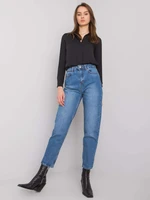 Blue mom fit jeans from Castleton