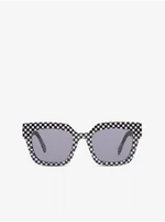 Černo-biele pánske vzorované slnečné okuliare VANS Belden Shades