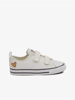 Cream Girly Sneakers Converse Chuck Taylor All Star 2V - Girls