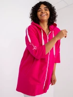 Miley's Fuchsia Plus Size Hoodie