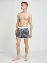 Calvin Klein Underwear White-Black Mens Swimwear - Men