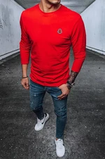 Men's Long Sleeve Red Dstreet