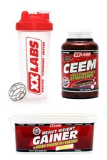 Xxlabs CEEM cps.120 + Heavy Weight Gainer vanilka 1000 g + šejkr