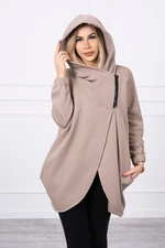 Felpa con cappuccio da donna Kesi Knitwear