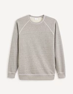 Light grey men's sweatshirt Celio Degood