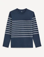 Celio Striped T-shirt Veboxmlr - Men