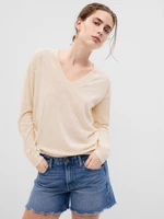 Beige women's sweater GAP