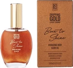 DRIPPING GOLD Born to Shine hydratační olej na tělo se třpytkami, bronzový 50 ml