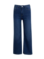 Orsay Dark Blue Women Wide Jeans - Women