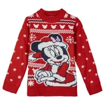 KNITTED JERSEY CHRISTMAS MINNIE