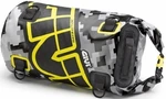 Givi EA114CM Waterproof Cylinder Seat Bag 30L Camo/Grey/Yellow Sac