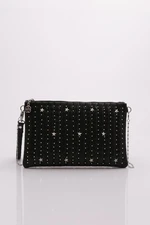 DGN 4006 Women's Bag With Small Beads Embellishment