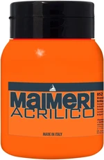 Maimeri Acrilico Vopsea acrilică Brilliant Orange 052 500 ml 1 buc