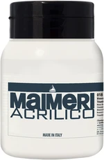 Maimeri Acrilico Acrylfarbe Titanium White 018 500 ml 1 Stck