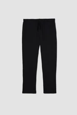 DEFACTO Regular Fit Tied Waist Straight Leg Pocket Pajama Bottoms