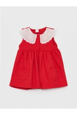 LC Waikiki Baby Girl Embroidered Collar Dress