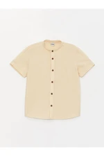 LC Waikiki Magnificent Collar Basic Short Sleeve Boy's Shirt