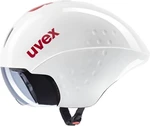 UVEX Race 8 White/Red 59-61 Casque de vélo