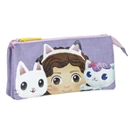 PENCIL CASE 3 COMPARTMENTS GABBY´S DOLLHOUSE