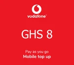 Vodafone 8 GHS Mobile Top-up GH