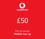 Vodafone £50 Mobile Top-up UK