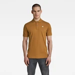 G-STAR Polo shirt - Dunda slim polo ss brown