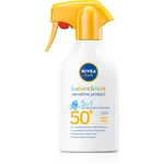 Nivea SUN Babies & Kids dětský sprej na opalování SPF 50+ 270 ml