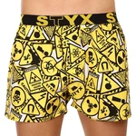 Men's boxer shorts Styx art sports rubber alert