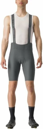 Castelli Espresso Bibshort Gunmetal Gray XL Fahrradhose