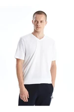 LC Waikiki V-Neck Short Sleeve Combed Cotton Men's T-Shirt