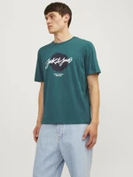 Petroleum men's T-shirt Jack & Jones JJTILEY