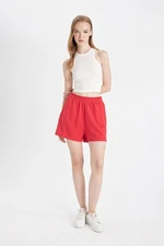 DEFACTO Regular Fit Straight Leg Thick Fabric Basic Shorts