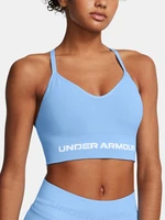 Under Armour Vanish Seamless Low Podprsenka Modrá