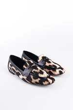 Capone Outfitters Leopard Women's Loafer Shoes