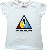 Imagine Dragons T-shirt Triangle Logo Womens White XS