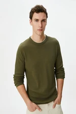 Koton Men's Khaki Sweater