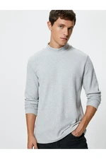 Koton High Neck Fine Knitwear Sweater Long Sleeve Soft Textured