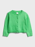 GAP Sweter dziecięcy Pointelle Cardigan