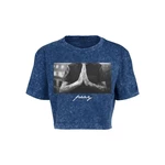 Women's T-shirt Pray - blue