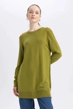 DEFACTO Regular Fit Crew Neck Tunic