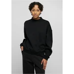 Women's Oversized Organic Crewneck Black