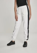 Women's striped trousers wht/blk