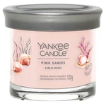 YANKEE CANDLE Signature Tumbler malý Pink Sands 121 g