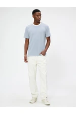 Koton Basic T-shirt Crew Neck Short Sleeved