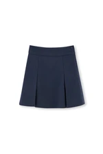 Dagi Navy Blue Interlock Shorts Skirt